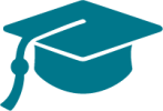 Graduation cap graphic