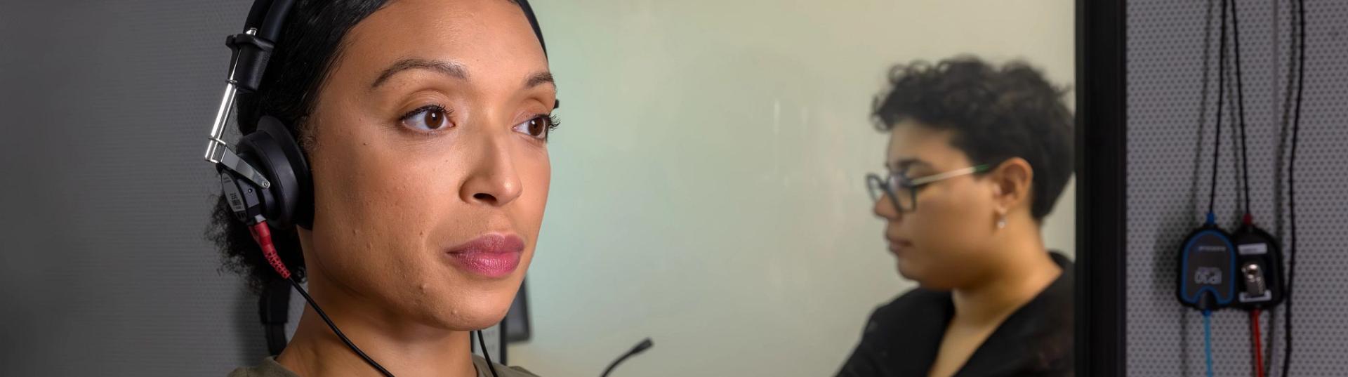 Hearing study patient 