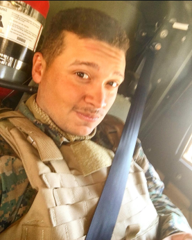 Ryan Velez in uniform