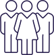 Group of people icon