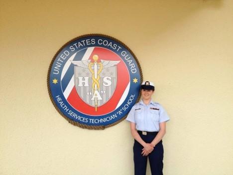 Shelby Cooper in uniform