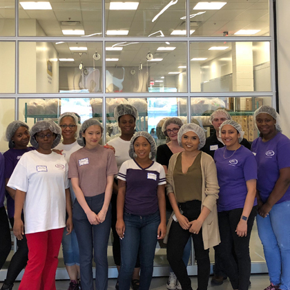 Leidos QTC Helped Package 650 Meals for Disabled Philadelphians